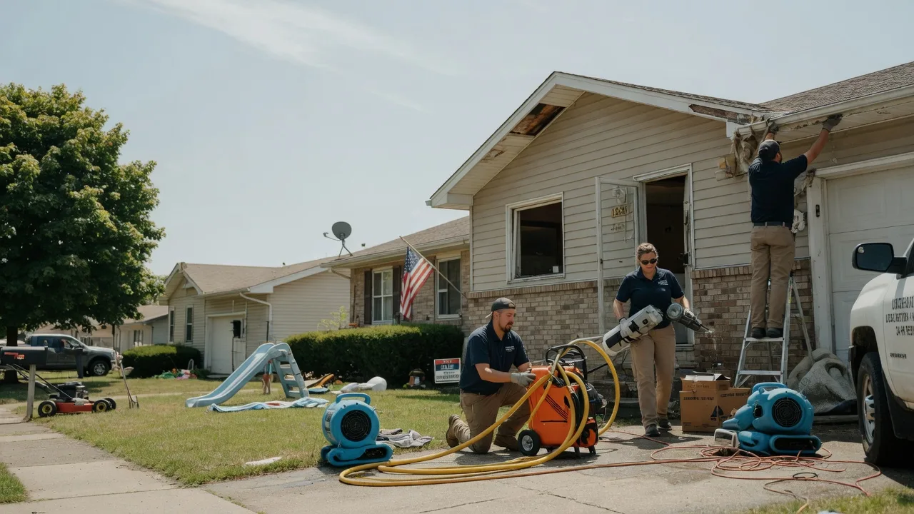 Water Damage Restoration in Salem, IL near me